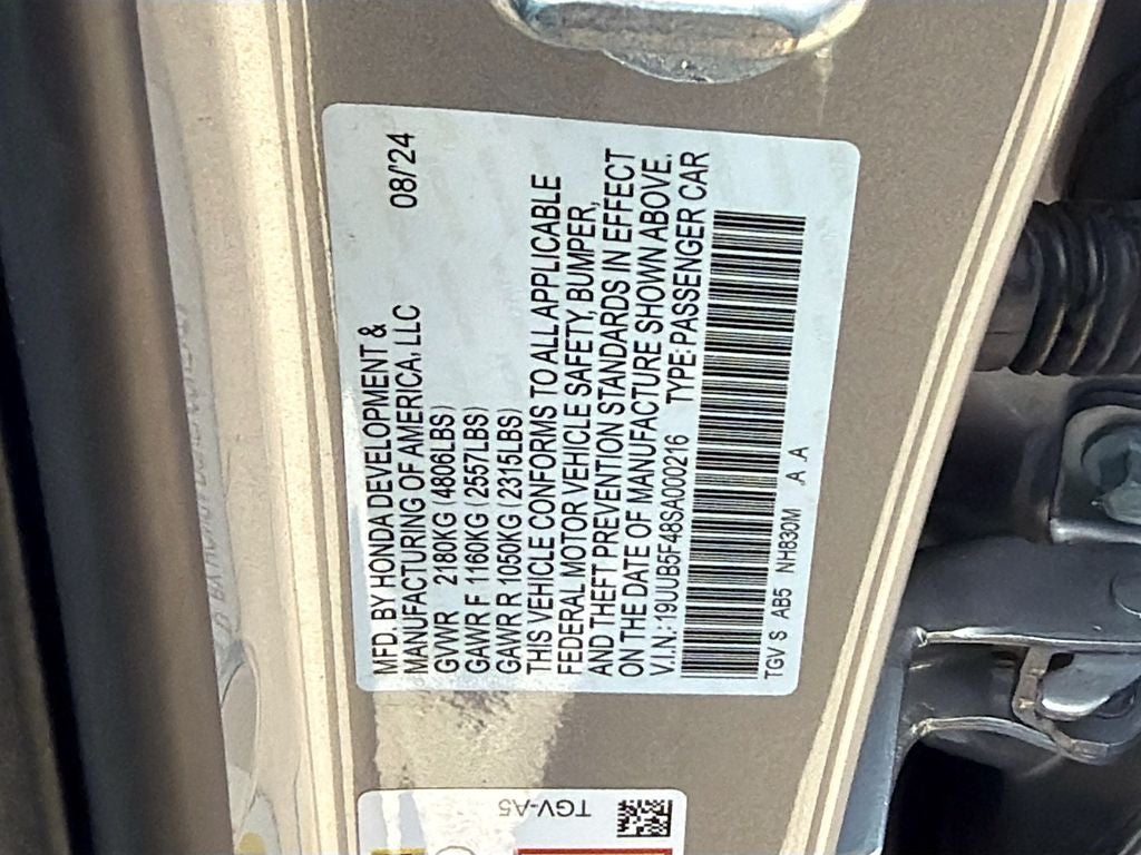 2025 Acura TLX Technology Package