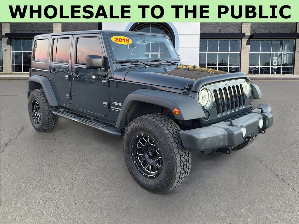 2018 Jeep Wrangler JK Unlimited Sport S 4x4