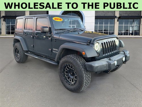 2018 Jeep Wrangler JK Unlimited Sport S 4x4