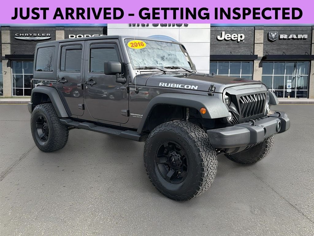 2016 Jeep Wrangler Unlimited Rubicon