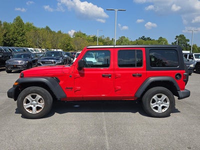 2022 Jeep Wrangler Unlimited Sport S 4x4