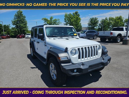 2018 Jeep Wrangler Unlimited Sport S 4x4