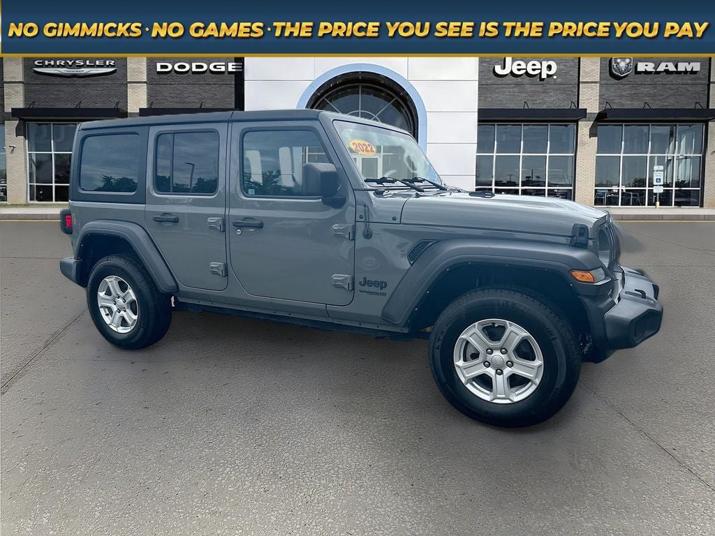 2022 Jeep Wrangler Unlimited Sport S 4x4