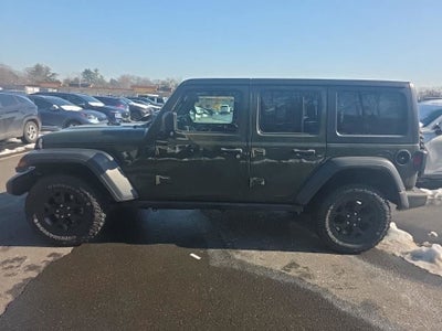 2022 Jeep Wrangler Unlimited Willys
