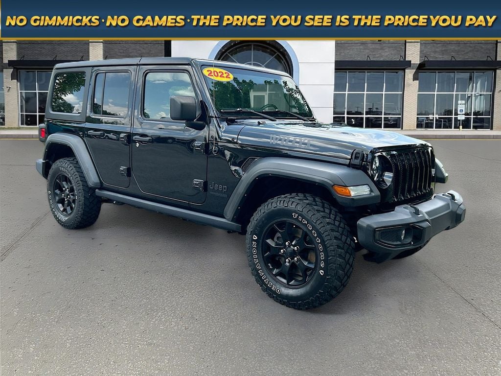 2022 Jeep Wrangler Unlimited Willys 4x4