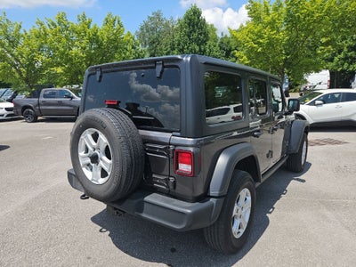 2022 Jeep Wrangler Unlimited Sport S 4x4