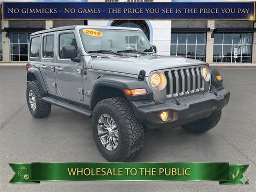 2018 Jeep Wrangler Unlimited Sport S 4x4
