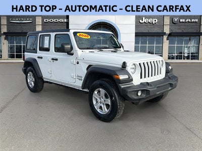 2020 Jeep Wrangler Unlimited Sport S 4X4