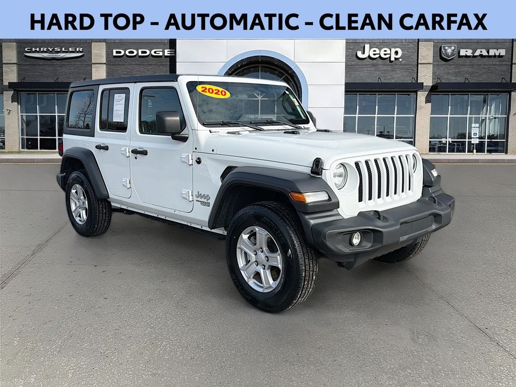 2020 Jeep Wrangler Unlimited Sport S 4X4