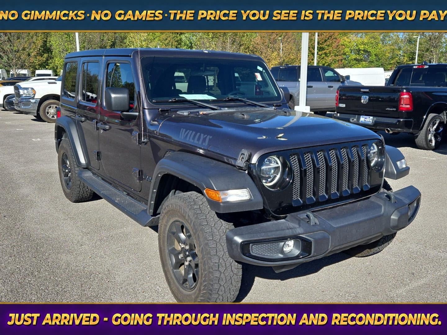 2021 Jeep Wrangler Unlimited Willys