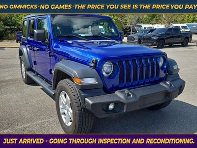 2018 Jeep Wrangler Unlimited Sport S 4x4