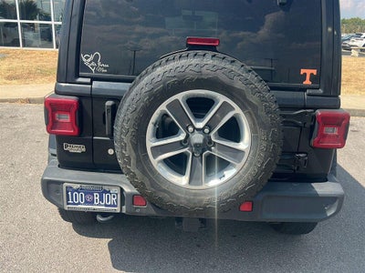 2018 Jeep Wrangler Unlimited Sahara 4x4