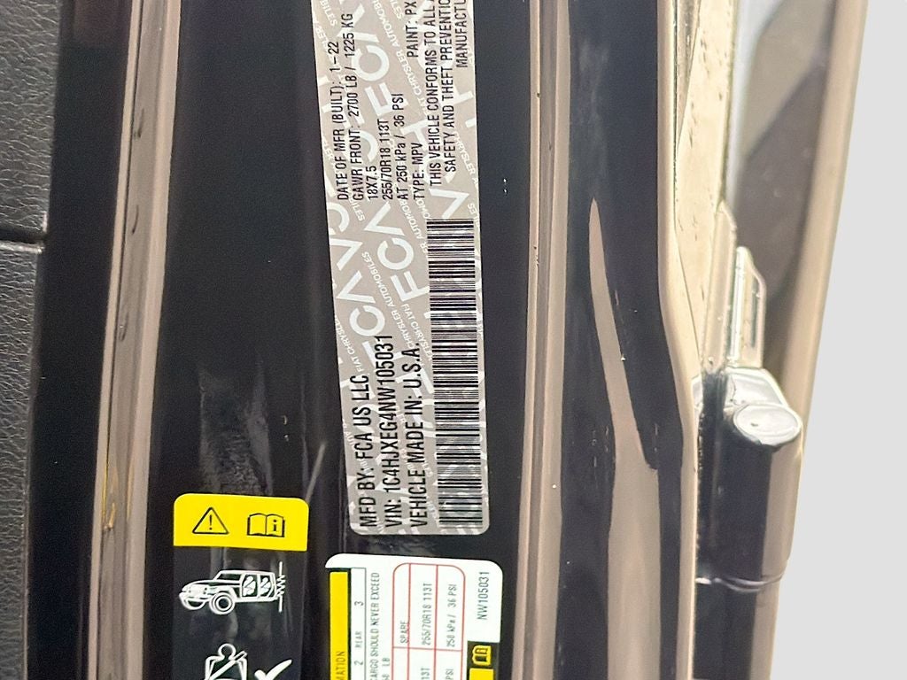 2022 Jeep Wrangler Unlimited Sahara 4x4