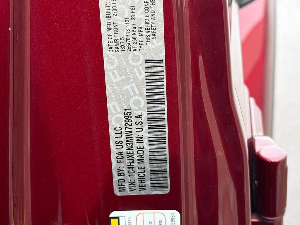 2021 Jeep Wrangler Unlimited Sahara 4x4