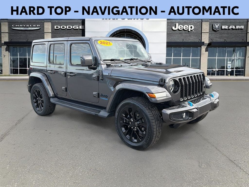 2021 Jeep Wrangler 4xe Unlimited High Altitude 4x4