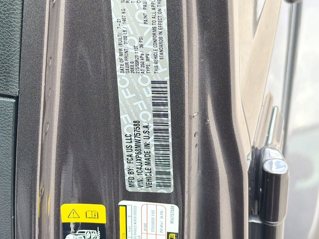 2021 Jeep Wrangler 4xe Unlimited High Altitude 4x4