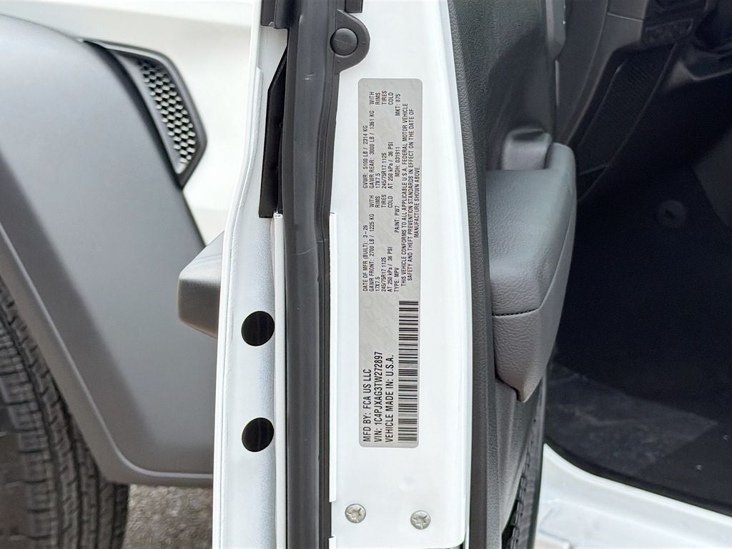 2026 Jeep Wrangler WRANGLER 2-DOOR SPORT