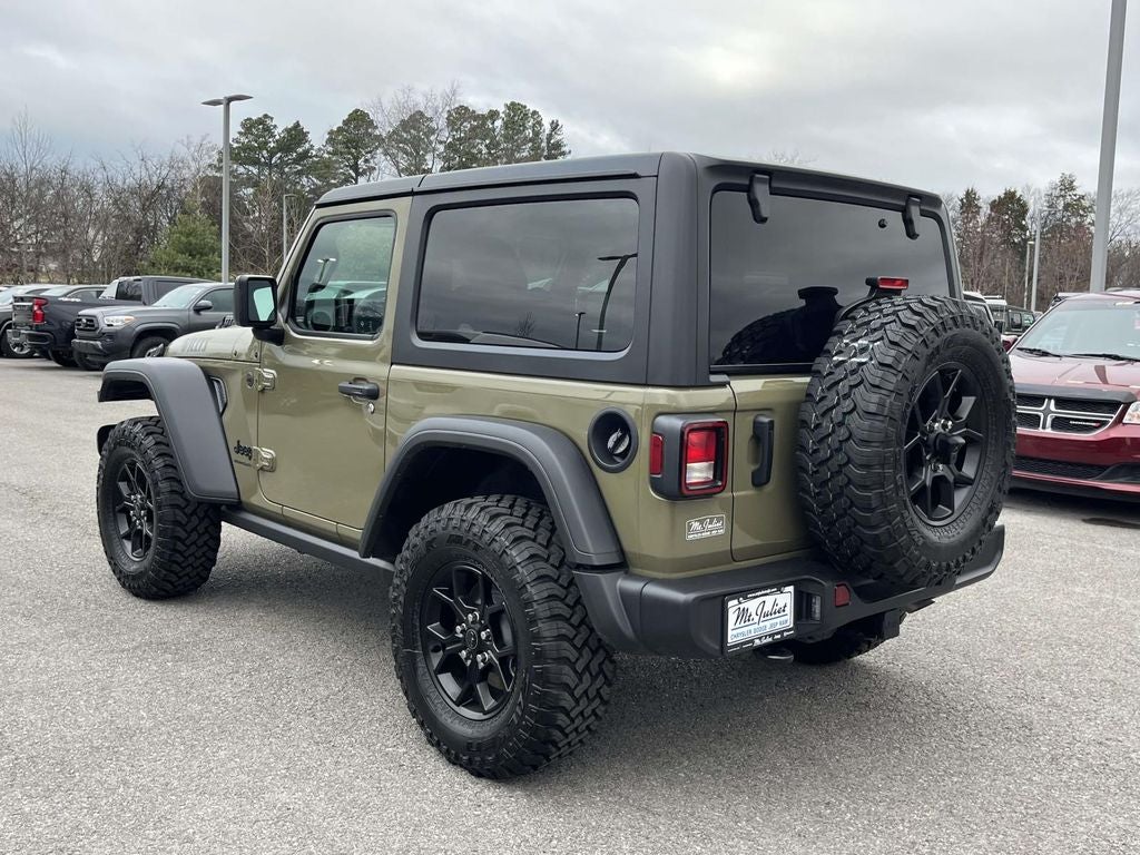 2026 Jeep Wrangler WRANGLER 2-DOOR WILLYS