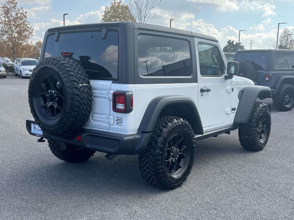 2026 Jeep Wrangler WRANGLER 2-DOOR WILLYS