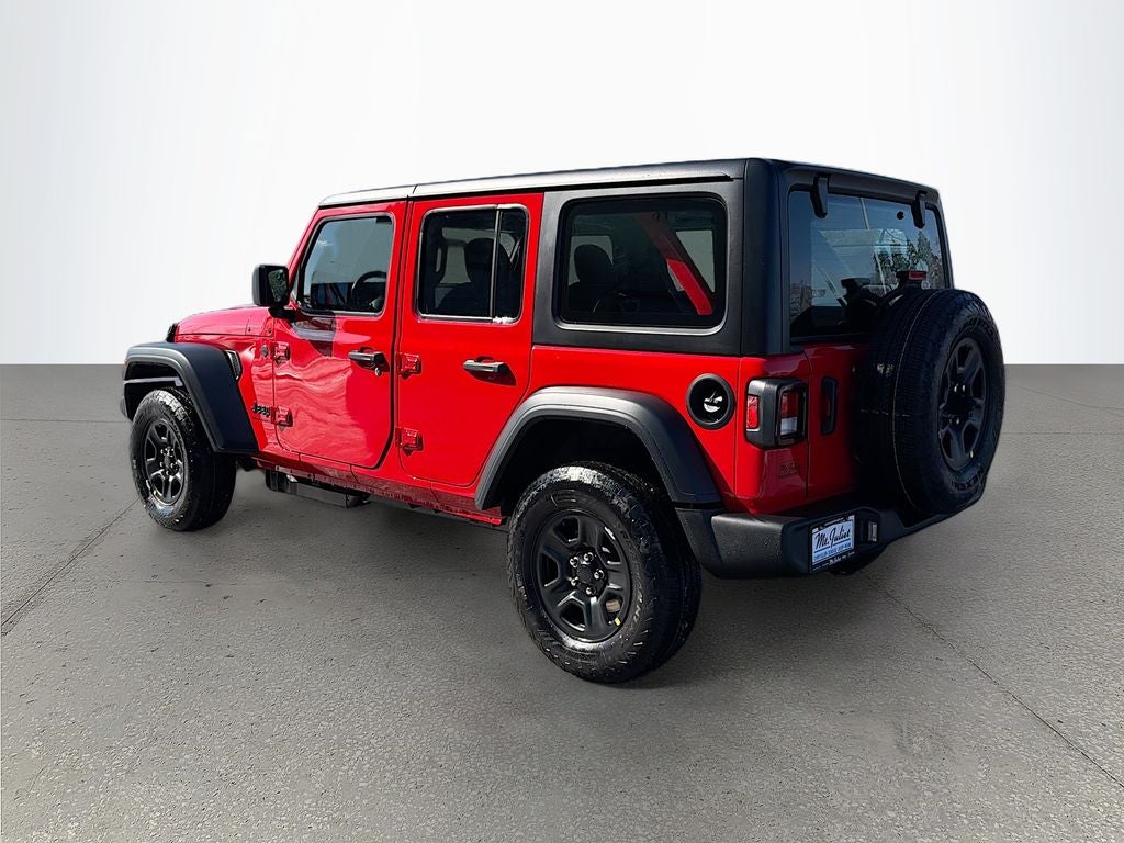 2026 Jeep Wrangler WRANGLER 4-DOOR SPORT