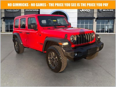 2026 Jeep Wrangler WRANGLER 4-DOOR SPORT S