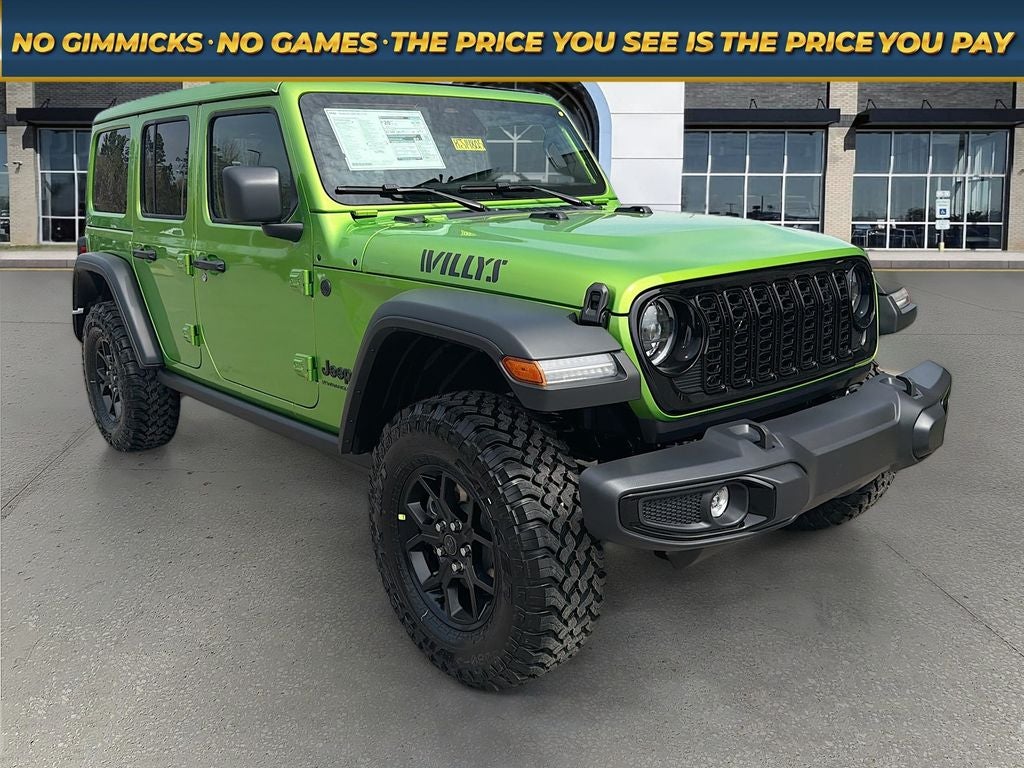 2026 Jeep Wrangler WRANGLER 4-DOOR WILLYS