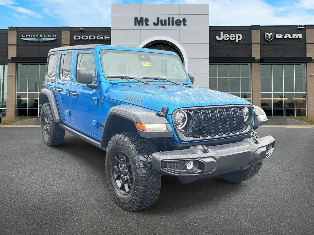 2025 Jeep Wrangler WRANGLER 4-DOOR WILLYS
