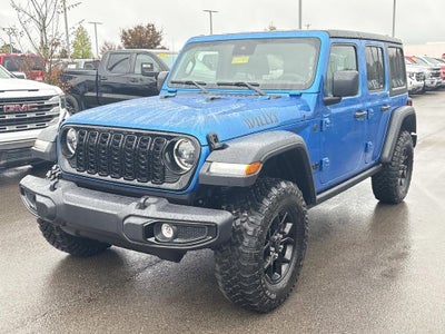 2025 Jeep Wrangler WRANGLER 4-DOOR WILLYS