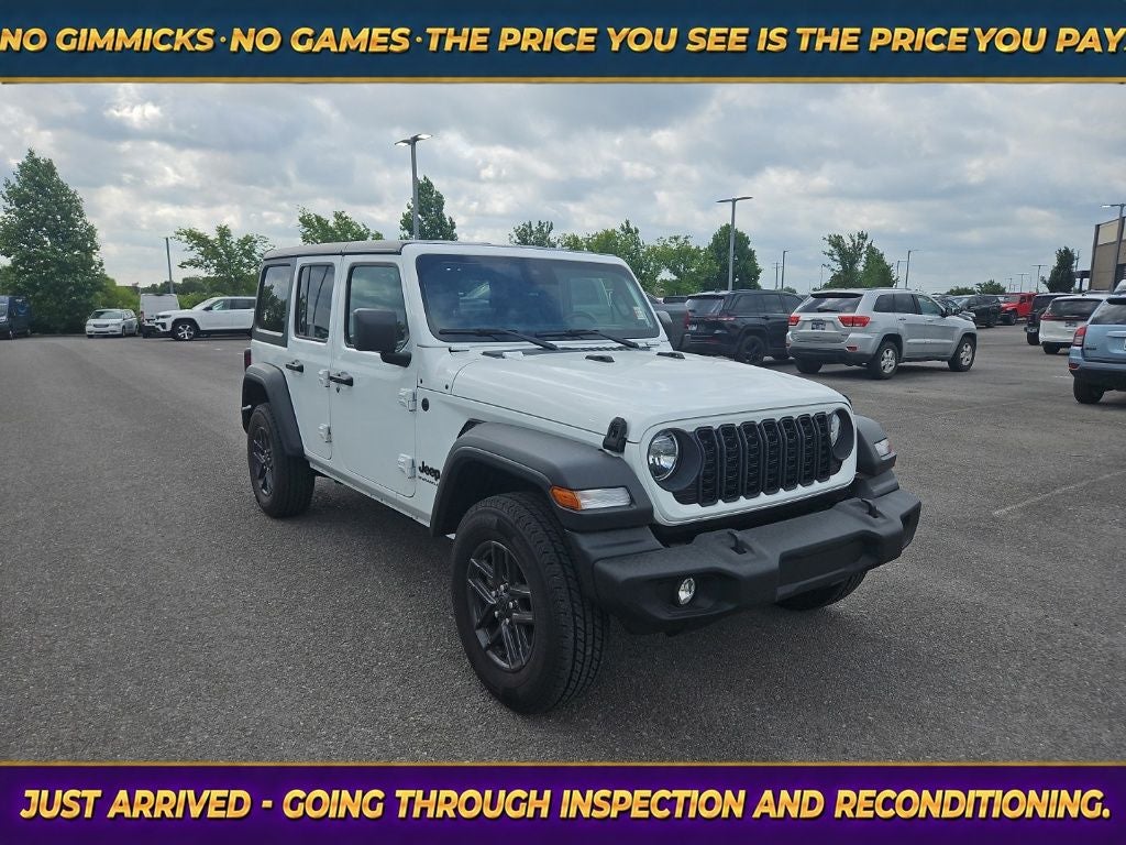 2024 Jeep Wrangler 4-Door Sport S 4x4