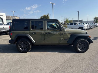2025 Jeep Wrangler WRANGLER 4-DOOR SPORT S