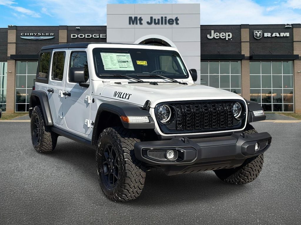 2025 Jeep Wrangler WRANGLER 4-DOOR WILLYS