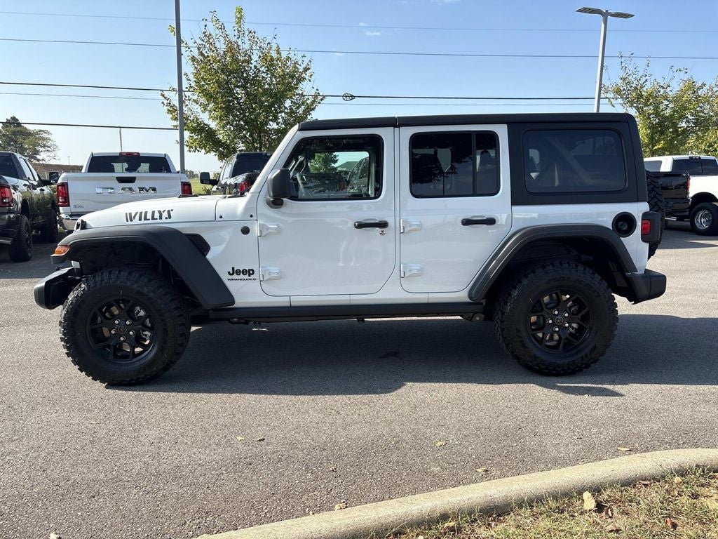 2025 Jeep Wrangler WRANGLER 4-DOOR WILLYS