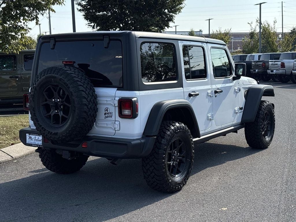 2025 Jeep Wrangler WRANGLER 4-DOOR WILLYS