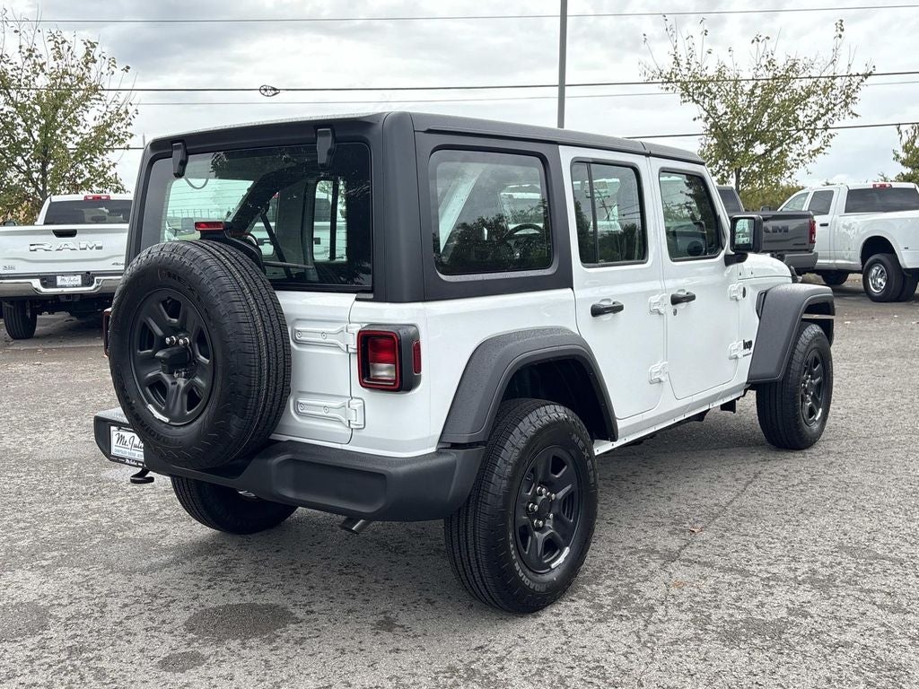 2026 Jeep Wrangler WRANGLER 4-DOOR SPORT