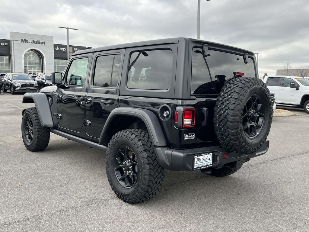 2025 Jeep Wrangler WRANGLER 4-DOOR WILLYS