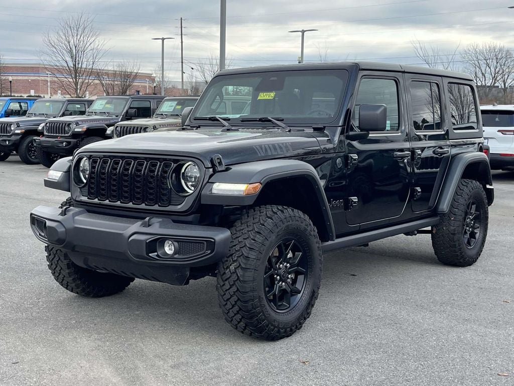 2025 Jeep Wrangler WRANGLER 4-DOOR WILLYS