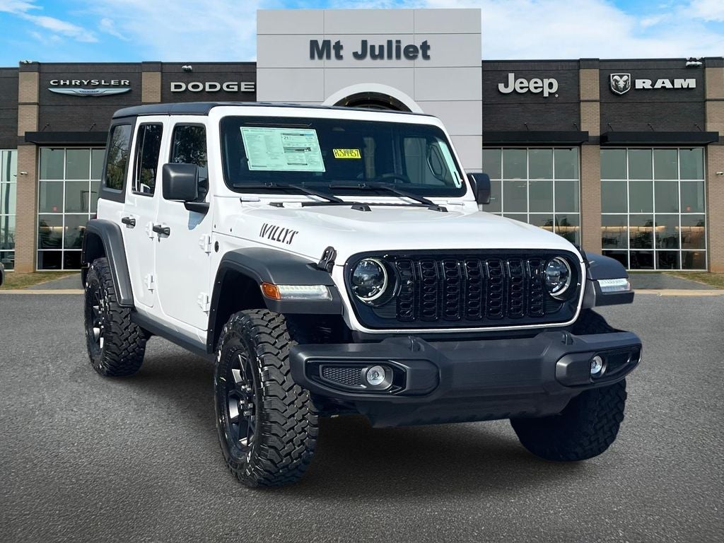 2025 Jeep Wrangler WRANGLER 4-DOOR WILLYS