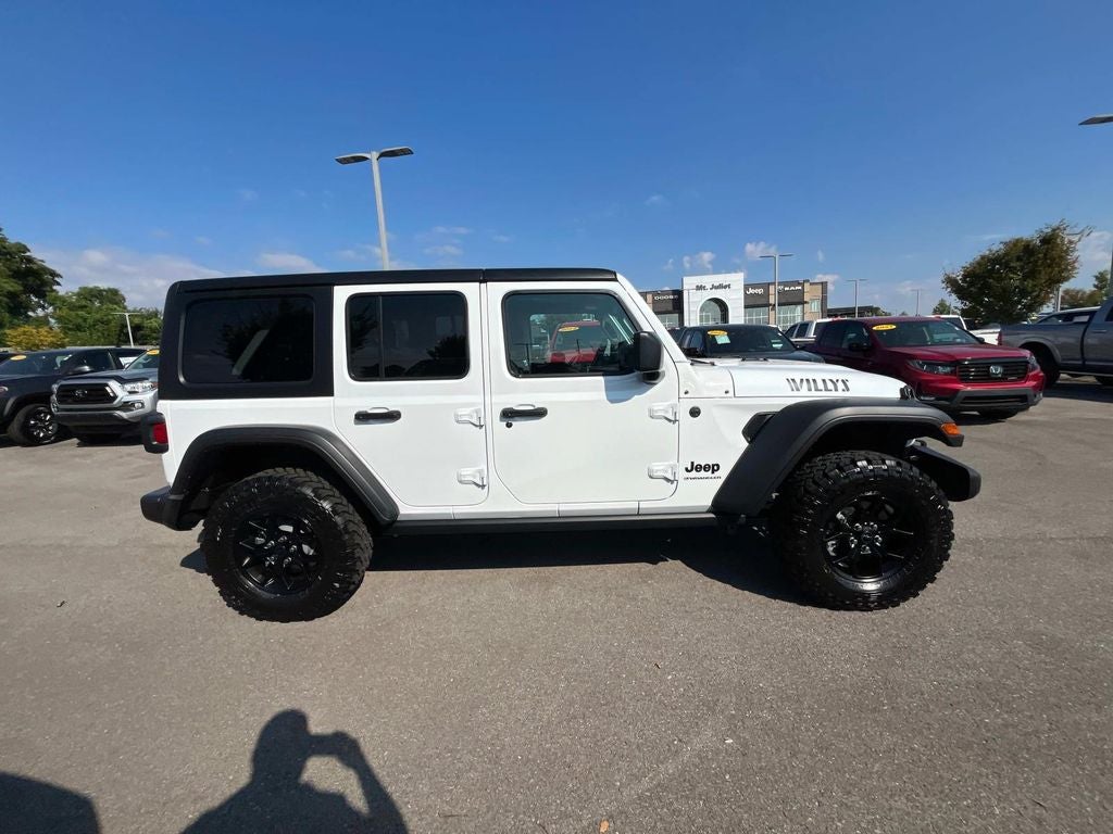 2025 Jeep Wrangler WRANGLER 4-DOOR WILLYS