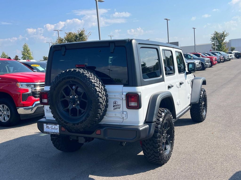 2025 Jeep Wrangler WRANGLER 4-DOOR WILLYS
