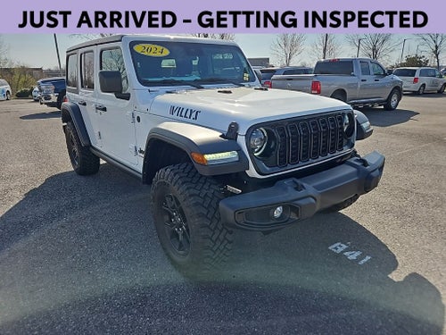 2024 Jeep Wrangler 4-Door Willys 4x4