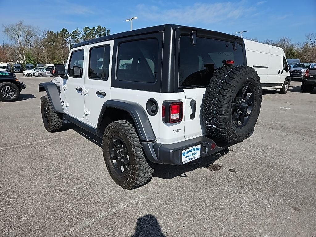 2024 Jeep Wrangler 4-Door Willys 4x4