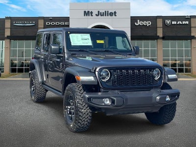 2025 Jeep Wrangler WRANGLER 4-DOOR WILLYS