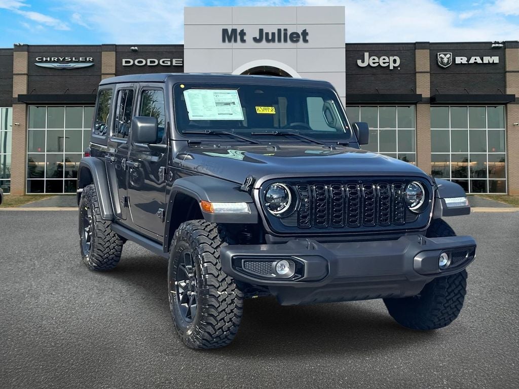2025 Jeep Wrangler WRANGLER 4-DOOR WILLYS