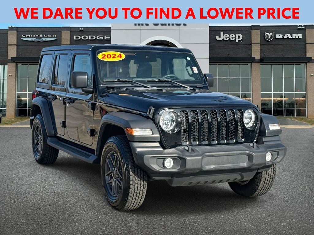 2024 Jeep Wrangler 4-Door Sport S 4x4