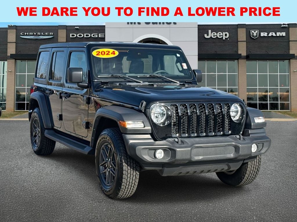 2024 Jeep Wrangler 4-Door Sport S 4x4