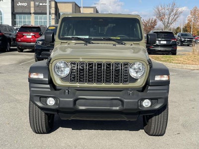 2025 Jeep Wrangler WRANGLER 4-DOOR SPORT S