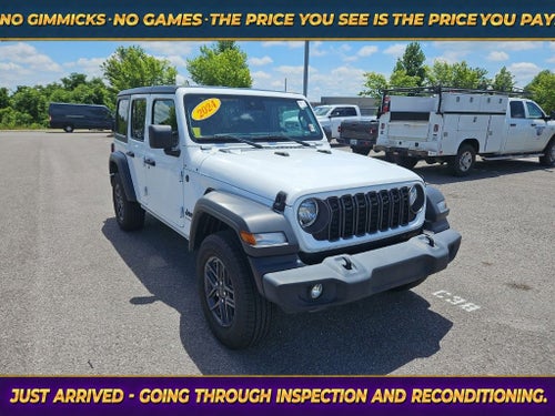 2024 Jeep Wrangler 4-Door Sport S 4x4