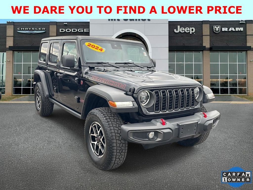 2024 Jeep Wrangler 4-Door Rubicon 4x4