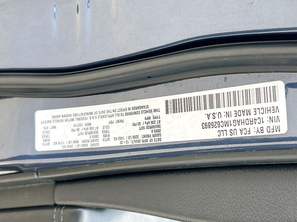2021 Dodge Durango SXT Plus RWD