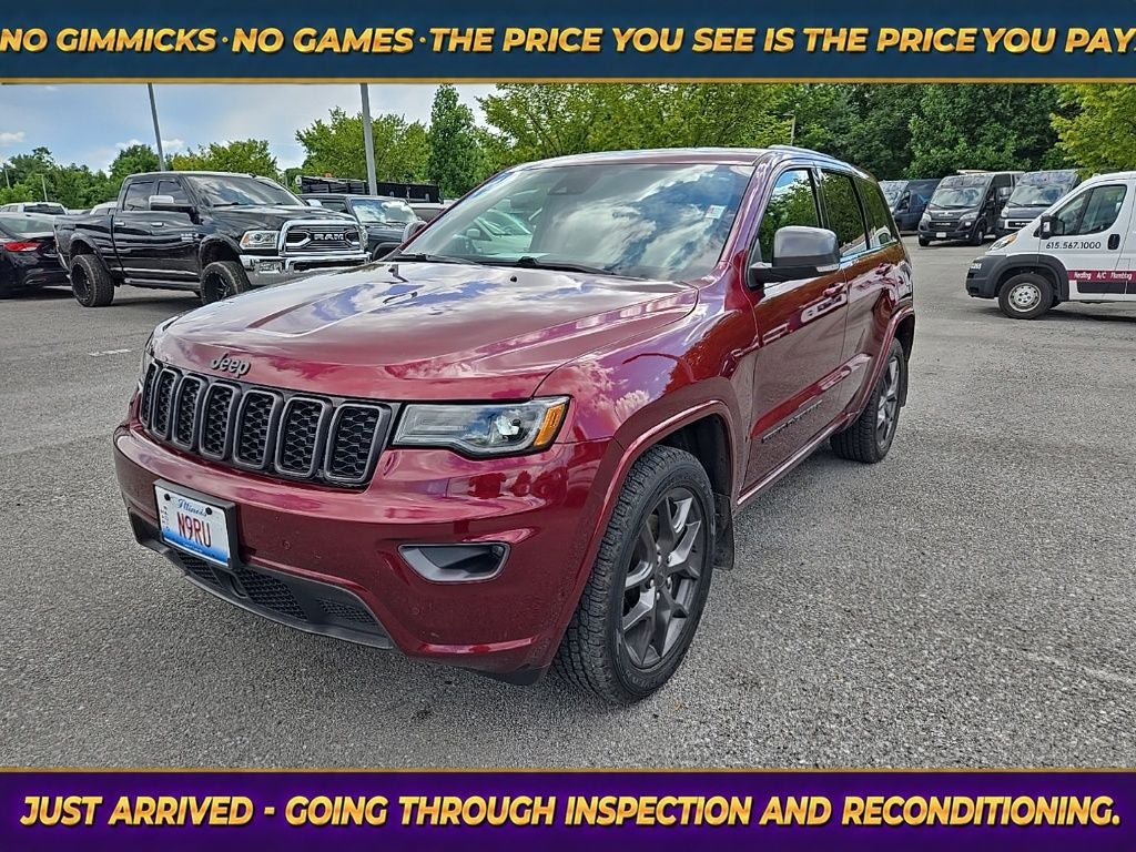 2021 Jeep Grand Cherokee 80th Anniversary 4x4